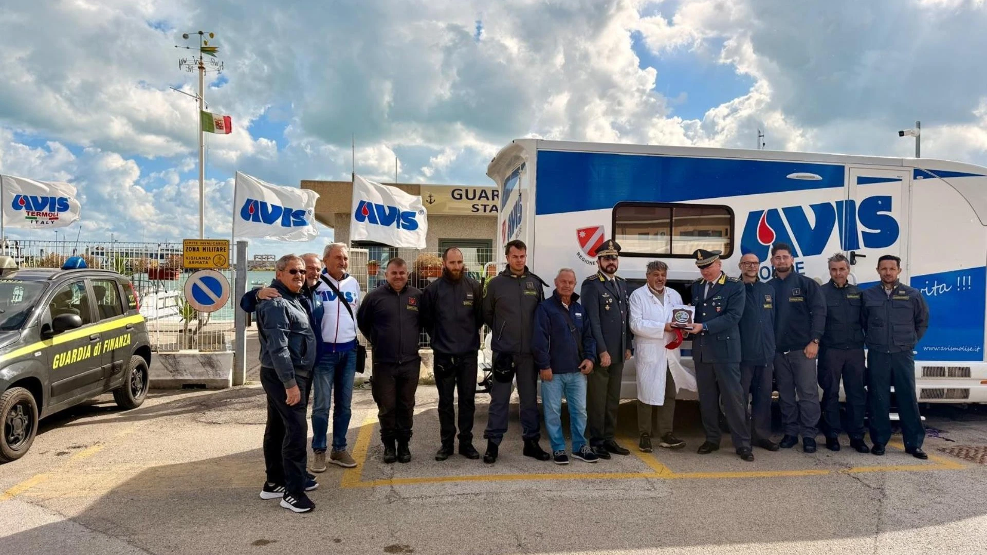 Termoli: Guardia di Finanza e AVIS per il sociale.